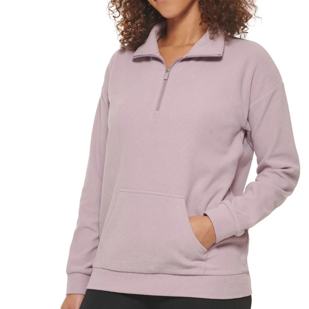 Marc New York Purple Quarter Zip Pullover Sweatshirt Size Medium